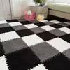 Alfombra de sala de estar de alto valor alfombra de mesita de noche de dormitorio alfombra de decoración de habitación se puede cortar y empalmar tapete de piso alfombra para dormir