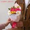 El Gwangji de Crayon Shin-Chan le da a Mei Ya el Mismo Ramo de Rosas, Flores de Jabón, Flores Artificiales, Ramos Hechos a Mano, Souvenirs al por Mayor
