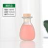 Botella de Vino Pequeña Transparente, Botella Vacía, Botella de Vidrio para Bebidas, Botella para Vino de Frutas Casero, Frasco Pequeño Sellado para Vino, Botella de Vino, Botella de Vino Blanco, Botella Esmerilada