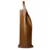 Bolsa de Presente para Vinho Tinto PU Manual Bolsa de Presente Manual para Vinho Tinto Bolsa de Presente Portátil Moda Bolsa de Proteção para Garrafa de Vinho