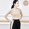 Tops de Práctica de Danza Moderna para Mujer, Bodis Adelgazantes de Danza Jazz, Ropa de Yoga de Manga Larga para Danza Clásica China para Adultos