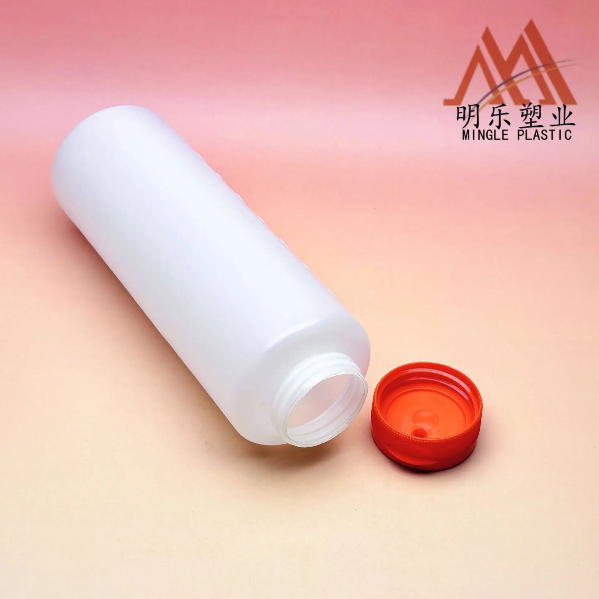 500ML直筒圆广口HDPE翻盖瓶(38-400)-03