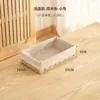Cesto de armazenamento trançado para sala de estar, cesto de vime para mesa de centro, caixa de armazenamento para jardim de infância, caixa de armazenamento para mesa, cesto para roupa íntima.
