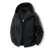 Jaqueta com Capuz Estilosa 2026 High Street para Homens e Mulheres, Outono Tamanho Grande Estilo Montanha Outdoor Casaco Funcional, Top à Prova de Vento e Impermeável