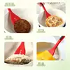Espátula de Silicona Lista para Usar de Grado Alimenticio Resistente a Altas Temperaturas Espátula de Cocina para Freír Espátula para Pescado Espátula Aislada para Olla Antiadherente Extendida Utensilios de Cocina