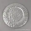 Platos de Carga para Comercio Exterior Estilo Europeo y Americano Fiesta Navideña de Vacaciones Boda Fiesta de Celebración Plástico Pintado en Spray Platos Decorativos para Cena