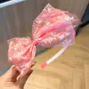 Celebridad de Internet Transfronteriza Niños Hebilla para el Cabello Diadema de Caramelo Diadema Niña Diadema con Lazo Dulce Princesa Accesorios para el Cabello