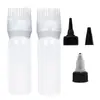 Set de Cuidado del Cabello con Botella para Aceite con Tapa de Punta, Botella para Cuidado del Cabello, Herramientas de Peluquería, Botella para Limpieza en Seco, Peine con Champú para Teñir el Cabello
