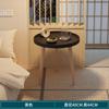Mesa de Noche al por Mayor Nórdica Moderna Mesa de Noche para Apartamento Pequeño Mesa de Centro para Dormitorio Estante de Almacenamiento Estancia Balcón Mesa Redonda Pequeña