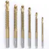Serra Multifuncional de Punho Sextavado para Marcenaria Broca Abridor de Furos para Marcenaria Punho Reto Broca Helicoidal Serra Dentada Placa de Broca Slot de Expansão de Furos