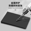 Aleación de Aluminio Estuche de Cuero para Licencia de Conducir de Vehículo Motorizado Carcasa para Licencia de Conducir Libro de Licencia de Conducir Dos en Uno Textura Metálica para Mujeres y Hombres