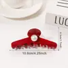 Grace Jewelry Pasador de Pelo Estilo Francés Perla Gama Alta Patrón de Carey Pinza de Tiburón Accesorio Versátil para el Cabello para Mujeres