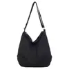 Bolsa de Lona para Mujer 2026 Verano Nuevo Estilo Simple Casual Gran Capacidad Bolso de Hombro Bolsa de Trabajo Clase Bolso Cruzado de Moda