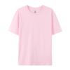 180g algodão penteado cor sólida em torno do pescoço T-shirt personalizado camisa cultural uniforme de classe estudante roupas de festa camisa de publicidade impresso LOGO