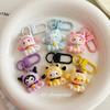Lindo Colgante de Campana Pequeña Sanrio Llavero de Dibujos Animados Accesorios Colgantes para Bolsa de Niña Accesorios para Mochila Regalo para Estudiante