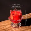 Vela de Manteiga Vela de Vidro Enfeites de Vela Vela Atmosfera Romântica Chinesa Lâmpada de Incenso Transfronteiriça