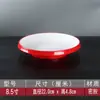 Vajilla de melamina, plato hondo redondo comercial, tazón de arroz con tapa, plato redondo para servir de plástico específico para restaurantes, plato hondo para sopa de imitación porcelana