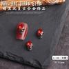 Nail Art Dark Wind Jewelry Venda por atacado Metal Punk Cross Croheart Spider Skull Retro Alloy Acessórios