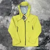 Chaqueta Deportiva Transfronteriza de Seda de Hielo para Hombre, Primavera y Otoño, Protección Solar, Delgada, Cortavientos, con Capucha, Secado Rápido, Transpirable, con Cremallera, Moderna