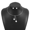 Juego de Collares Gargantilla Corta Versátiles de Perlas Artificiales para Bodas Transfronterizas, Juego de Collares Gargantilla Exagerados y Elegantes, Exquisitos Accesorios de Banquete