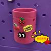 Bolsa de Playa Moldeada por Inyección de Eva Cubierta para Vaso Eva Portalápices Bolsa con Agujeros DIY Cubierta para Vaso Logotipo Imprimible