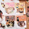 Paquete de Pegatinas de Espuma Brillante para la Mañana, Serie Hora de Mascotas Lindas, Pegatinas Troqueladas Adorables para Decoración de Diario de Gatos