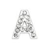 Accesorios de letra de aleación de zinc DIY personalidad cadena de teléfono móvil sombrero collar de mascota joyería 18m strass accesorios en inglés