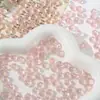 Cuentas de Rueda de Cristal Electrochapado Imitación Swarovski de Alto Brillo, Materiales de Accesorios para Abalorios de Cadena de Teléfono DIY Hecho a Mano