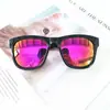 Película de Color Nuevo 2023 Chile Pequeño Gafas de Sol para Mujer Coloridas Reflectantes Estilo Coreano Tendencia de Moda Gafas de Sol de Regalo