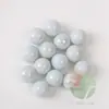 20 Piezas 16mm canicas de vidrio blanco crema 1.6cm bola sólida blanca porcelana damas de mesa juguetes nostálgicos