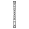 Pulseira universal para Apple Watch - iWatch S11/12 feminina de metal com flor de quatro pétalas - Pulseira para relógio GT
