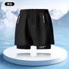 Deportes de Playa Bádminton de Doble Propósito Pantalones Cortos de Natación de Secado Rápido Sueltos para Hombre Tallas Grandes de 5 Puntos Bañador Falso de Dos Piezas Personalización