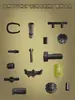 Piezas de Martillo Perforador de Roca Portátil Tianshui Y6-1.02 Varilla de Perforación Pistón Cabeza de Martillo Cuerpo del Cilindro Portabrocas de Pica Garra de Trinquete Manija Válvula