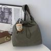Bolsa Grande Casual Feminina 2024 Nova Moda Bolsa de Lona Ombro Grande Capacidade Bolsa Tote Bolsa Transversal para o Dia a Dia
