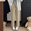Pantalones harén cortos de mujer para primavera y verano, finos, versátiles, casuales, de corte holgado, estilo zanahoria