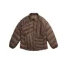 Tejido Dongli, 90% plumón de pato blanco, cuello de forma única, camisa/chaqueta de plumón ligera y resistente al agua para hombres y mujeres, estilo versátil