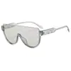 Gafas de Sol de Lente Único Marca B de París, Unisex Transfronterizas Estilo Ins Europeo y Americano Gafas de Sol de Ojo de Gato de Colores