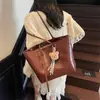 Bolsos Populares Transfronterizos para Mujer 2025 Nuevo Bolso de Hombro de Moda Casual Bolso Tote de Gran Capacidad para el Trabajo y los Viajes