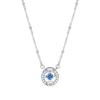 Colar de Prata Esterlina Coração Pulsante Feminino Estilo Ins Pingente de Cristal Luz Luxo Design de Nicho Corrente para Clavícula Versátil Joia