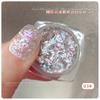 Arte de Unhas Aurora Opala Glitter 2026 Novo Pó de Glitter Fino Ultra-Fino Brilho Alto Adesivos de Decoração para Unhas Super Brilhantes