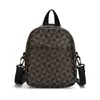 Mochila Versátil de Luxo Leve Nicho Transfronteiriça Novo Estilo Multifuncional Bolsa de Ombro Única Masculina Impressão de Personalidade Tendência Bolsa Transversal