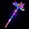 Barra Luminosa de Mano Accesorios de Ambiente Feliz Cumpleaños Arreglo de Ambiente Luminoso Aro para el Pelo con Purpurina para Niños y Niñas