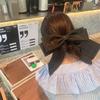 Princesa tela avanzada lazo grande accesorios para el cabello clip superior parte trasera cabeza accesorios para el cabello tocado femenino 2022 nuevo alta gama