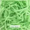 Hierba de rafia súper barata papel triturado fabricante al por mayor en stock en grandes cantidades 10g 20g 30g 50g 100g relleno para caja de regalo