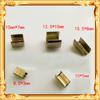 Accesorios de metal cobre hierro acero inoxidable con dientes cuerda para teléfono móvil cuerda de cuero con clip de cola clip para bolsa de cabeza clip de hebilla de caballo hebilla de clip de línea