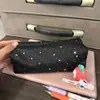Estilo Coreano Ins Viento Estrella Estuche para Lápices Alta Apariencia Niñas Gran Capacidad Estudiante Estudiante de Secundaria Caja Portátil para Lápices Caja de Papelería