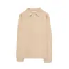 Suéter holgado de cuello para hombre estilo coreano, nuevo modelo otoño e invierno 2024, top de punto pullover moderno