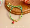 Pulsera de Cuerda Colorida del Festival del Bote del Dragón, Pulsera de Hilo de Cinco Colores Zongzi Tejida a Mano, Accesorio de Cuerda Tejido a Mano Estilo Tradicional Chino
