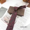 Corbata de Negocios Vintage para Hombre de 8CM Formal Hecha a Mano Corbata de Jacquard Versátil Moda Casual Accesorio para Traje En Stock