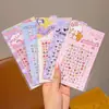 Parche de Uñas Impermeable para Niños Sanrio Kuromi con Relieve 5D Hello Kitty Pegatina Luminosa para Niña Personalización